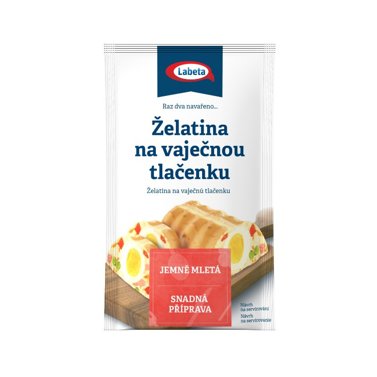 Labeta želatina na vaječnou tlačenku, 20 g