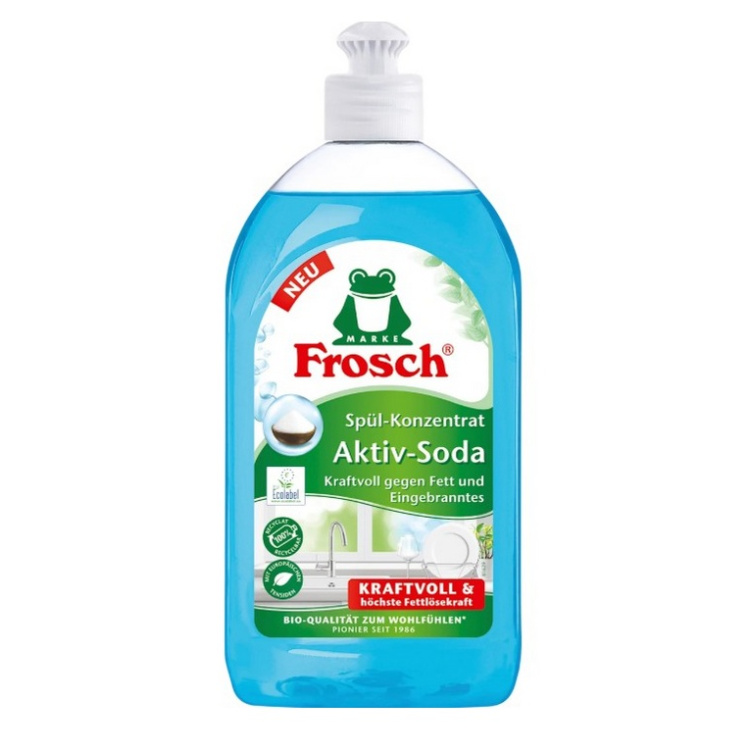 Frosch Koncentrovaný prostředek na mytí nádobí s aktivní sodou 500ml