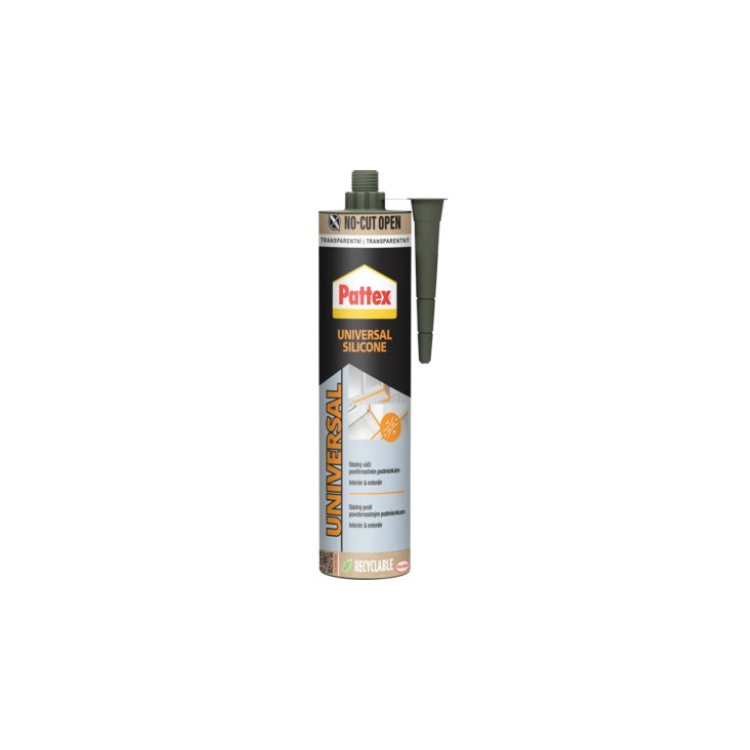 PATTEX Univerzální silikon, transparentní, 280 ml