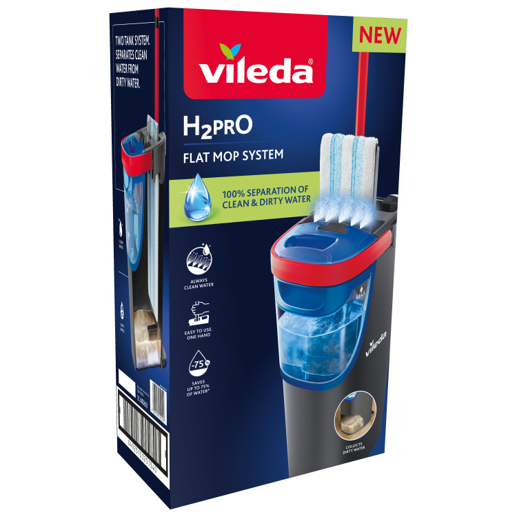 Vileda H2PRO plochý mop kompletní sada