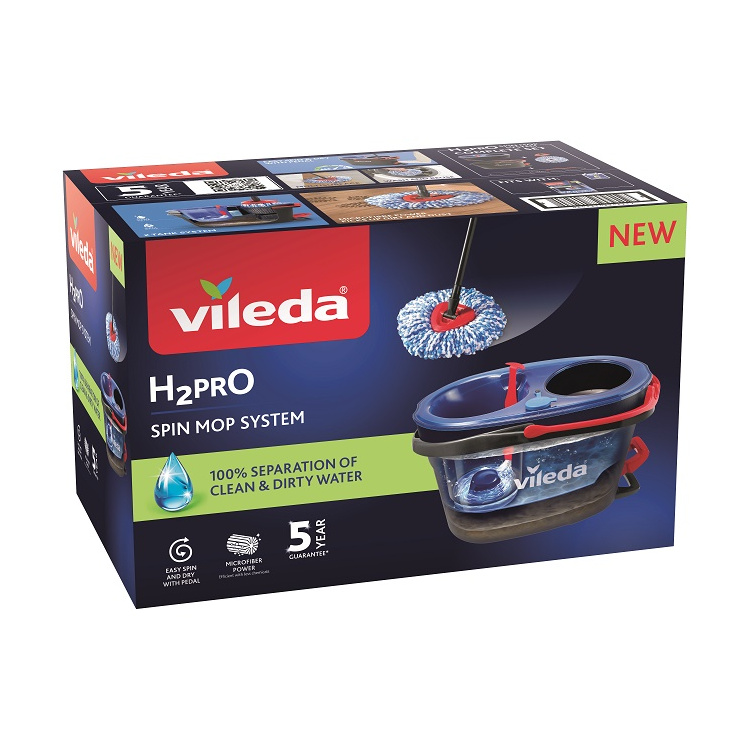 Vileda H2PRO třásňový rotační mop úklidový set