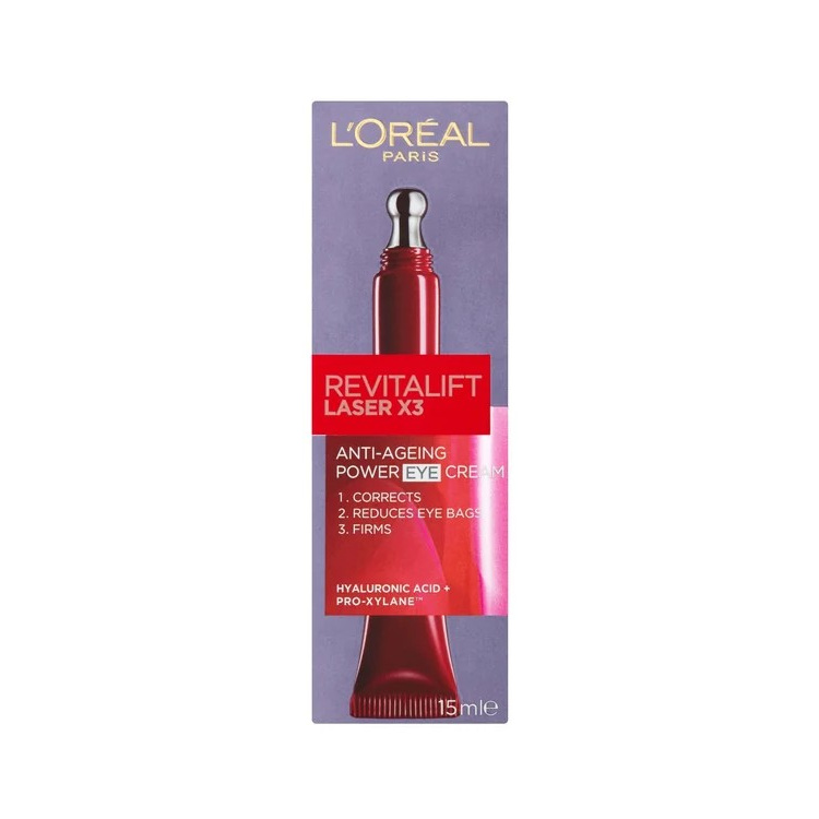 L'Oréal Paris Revitalift Laser X3 oční krém, 15 ml