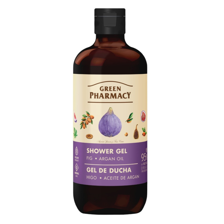 Green Pharmacy Sprchový gel Fík a arganový olej 500 ml