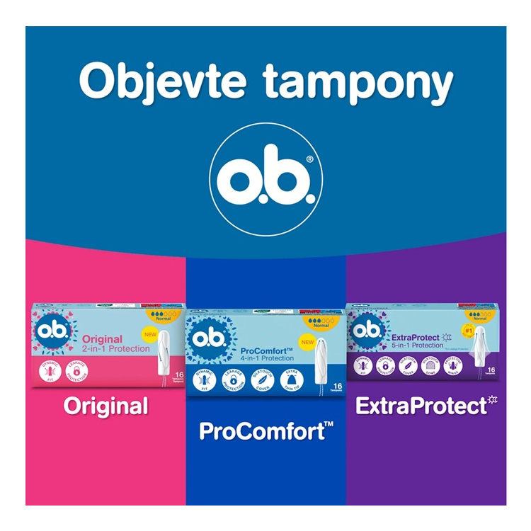 o.b. ProComfort tampony super 16 kusů