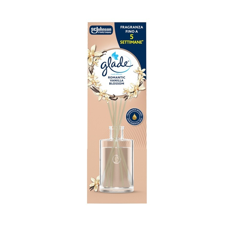 Glade Romantic Vanilla Blossom vonné tyčinky 50 ml