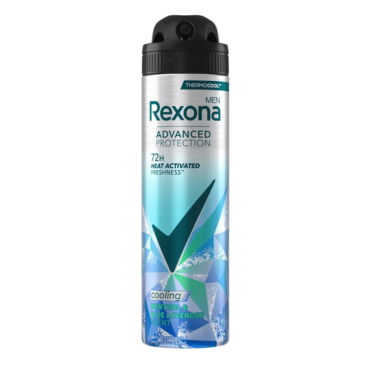 Rexona Men Advanced Protection Cooling Menthol a Blue Levander deodorant pro muže 150 ml