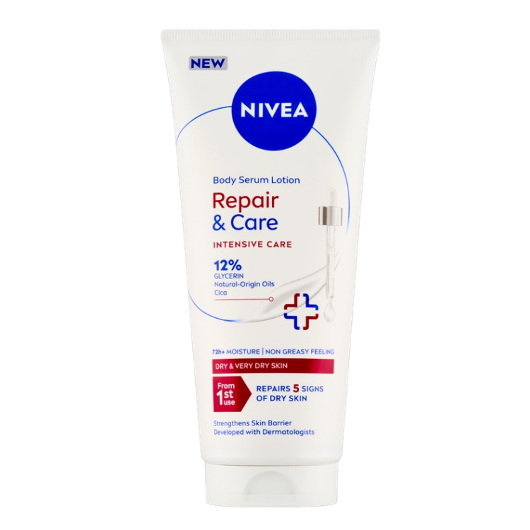 NIVEA intenzivní tělové sérum Repair &amp; Care 200 ml