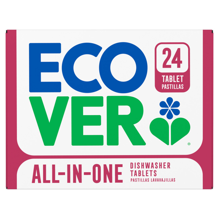 Ecover All In One tablety do myčky 24 kusů