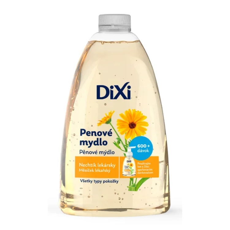Dixi pěnové mýdlo na ruce s měsíčkem lékařským náhradní náplň 500 ml