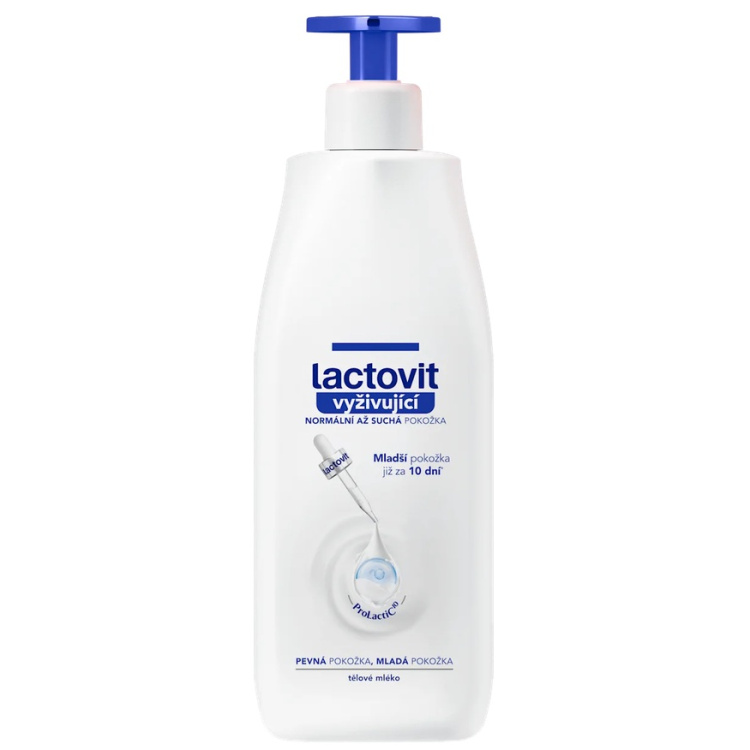 Lactovit vyživující tělové mléko na normální až suchou pokožku 400 ml