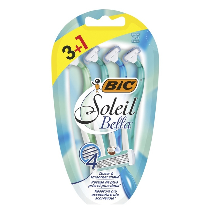 BiC jednorázový holící strojek Soleil Bella 3+1