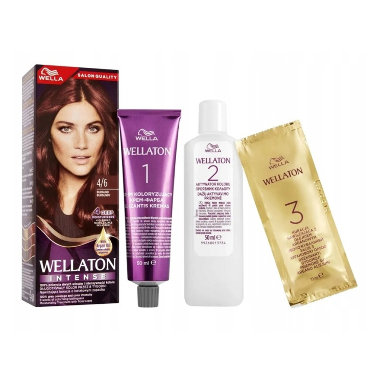 Wella Wellaton Intense permanentní barva na vlasy Vínová 4/6