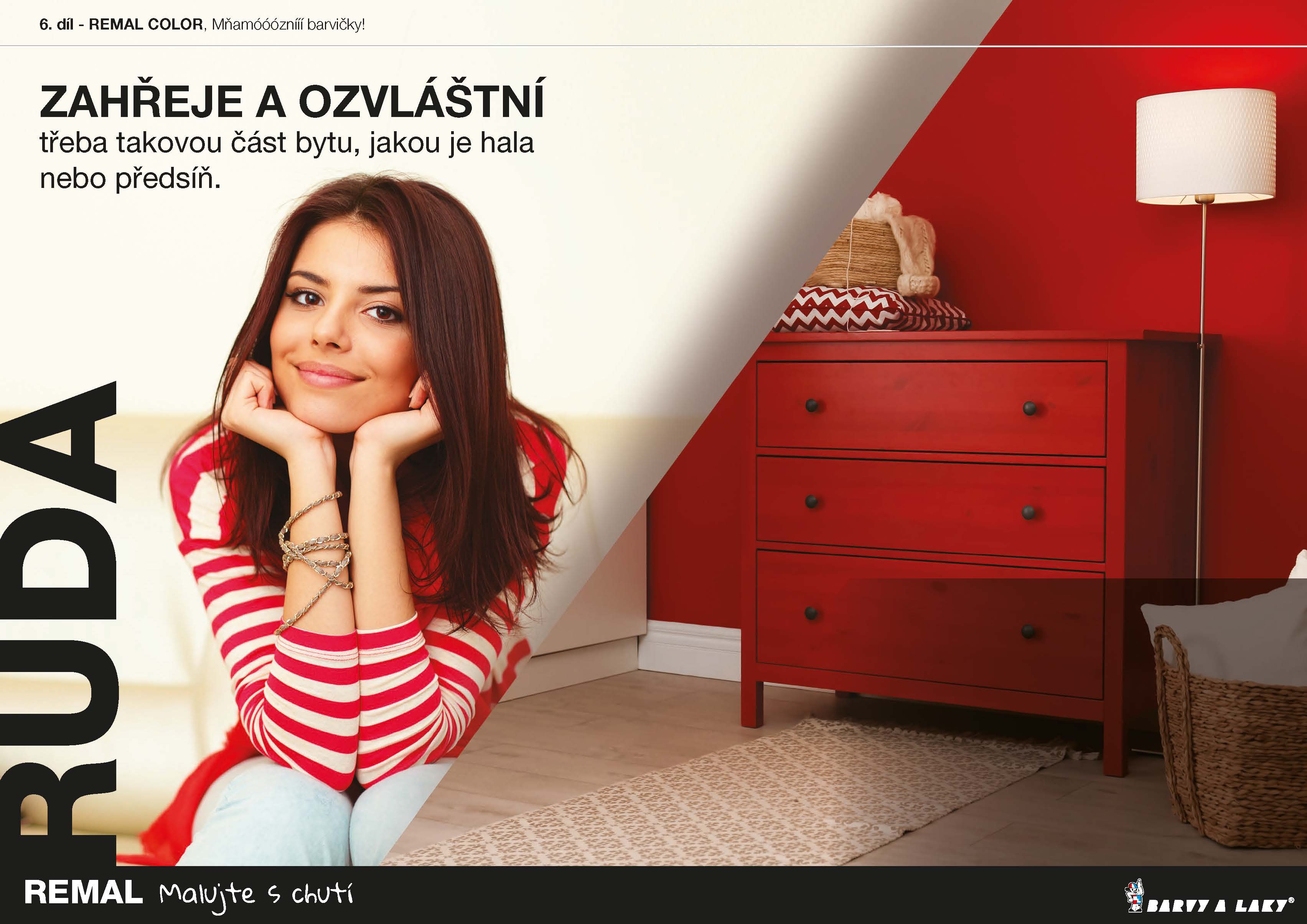 Oranž zbožňuje kontrasty s bílou!