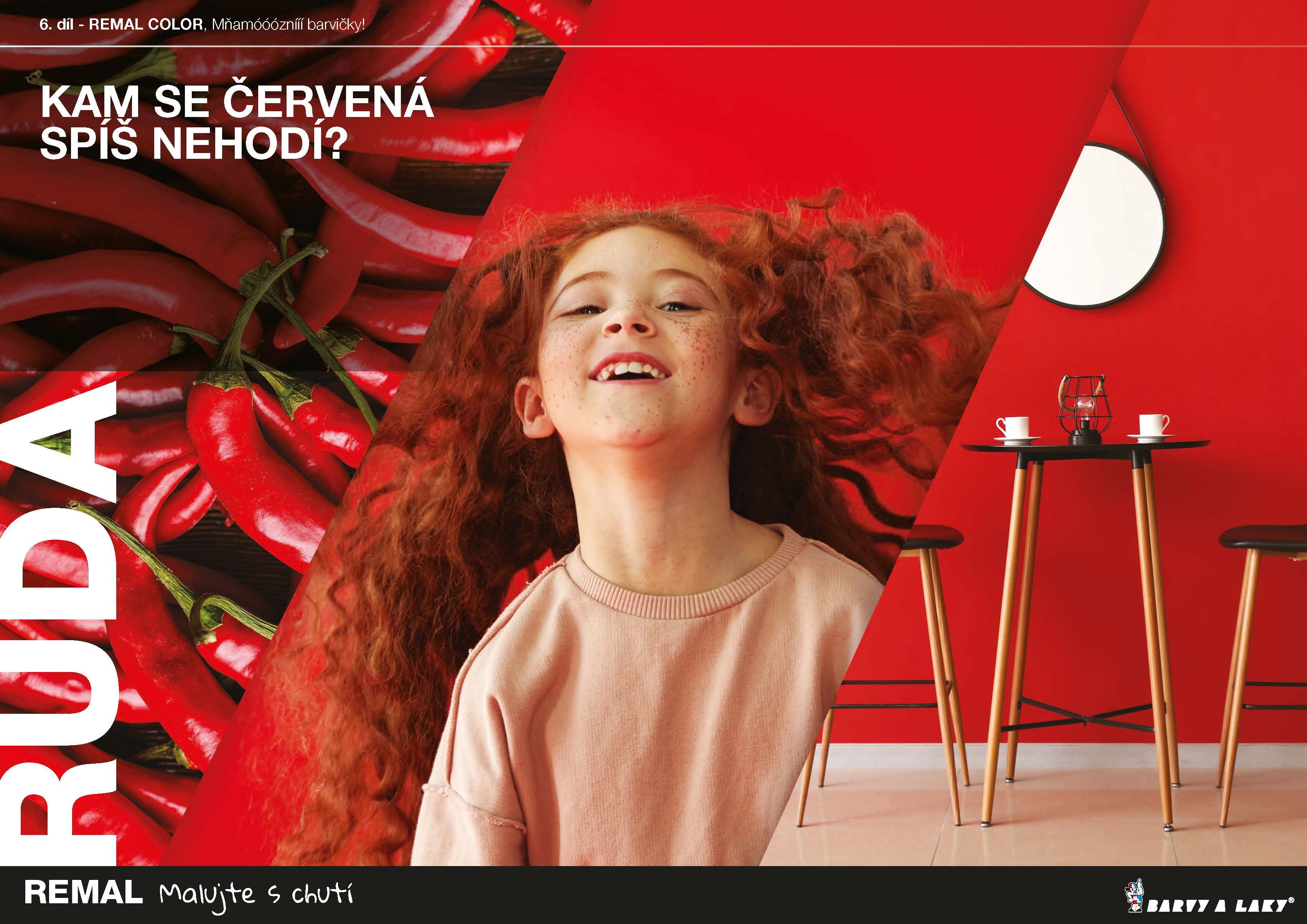 Jak zjemníme výraznou ORANŽ?