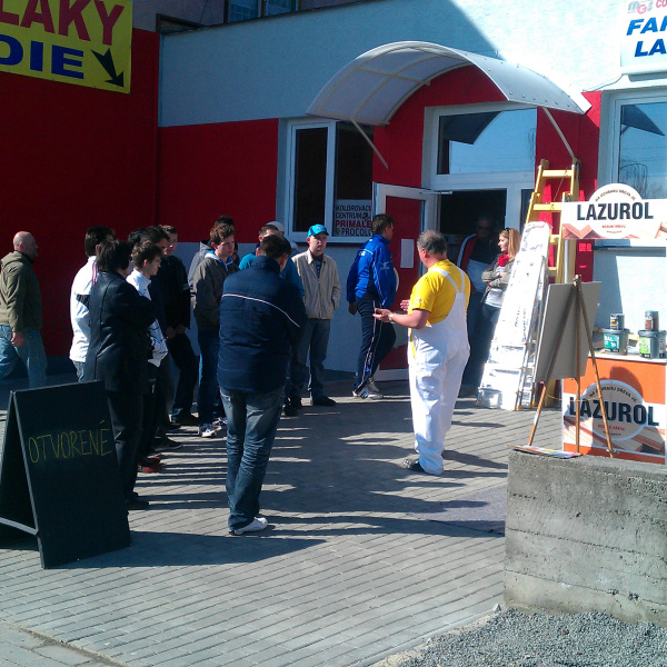 Prezentace naší společnosti v Senici