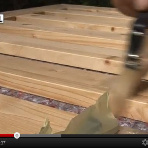 Přírodní nátěry na dřevo | video