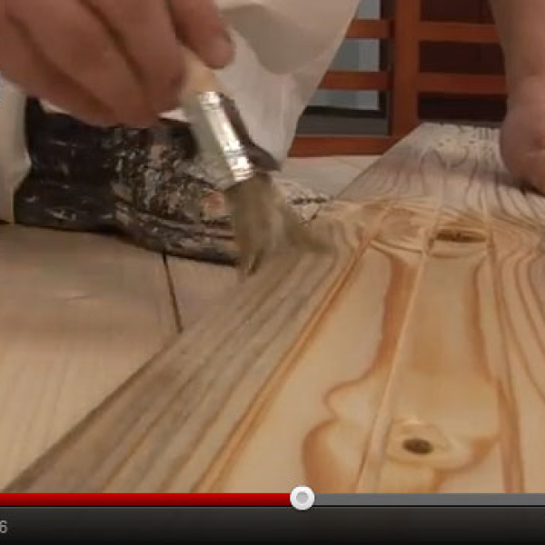 Impregnační nátěry na dřevo | video