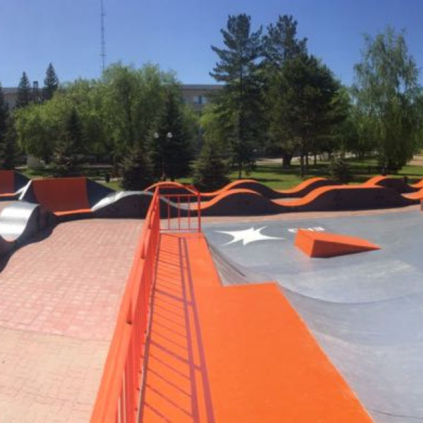 Skatepark - Astana, Kazachstán