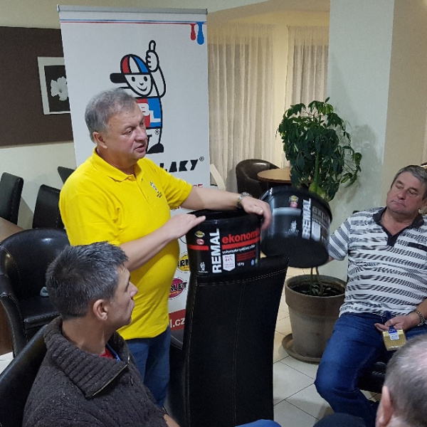 Prezentace s Cechem malířů a lakýrníků ČR