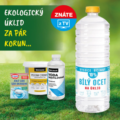 4 tipy na levný, efektivní a hlavně ekologický úklid