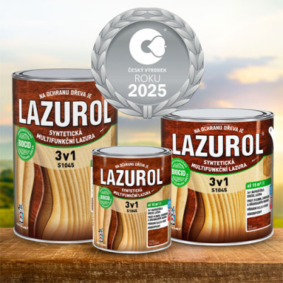 České výrobky Lazurol mají kvalitu, která se cení!