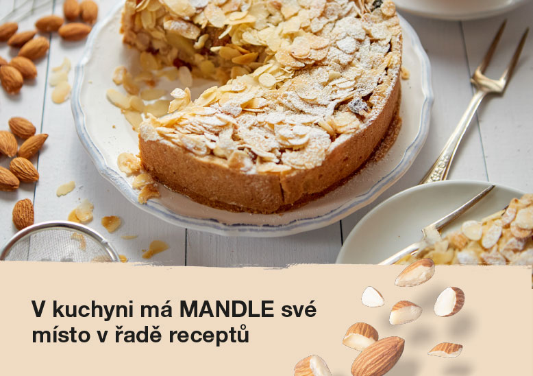 V&nbsp;kuchyni má MANDLE své místo v&nbsp;řadě receptů