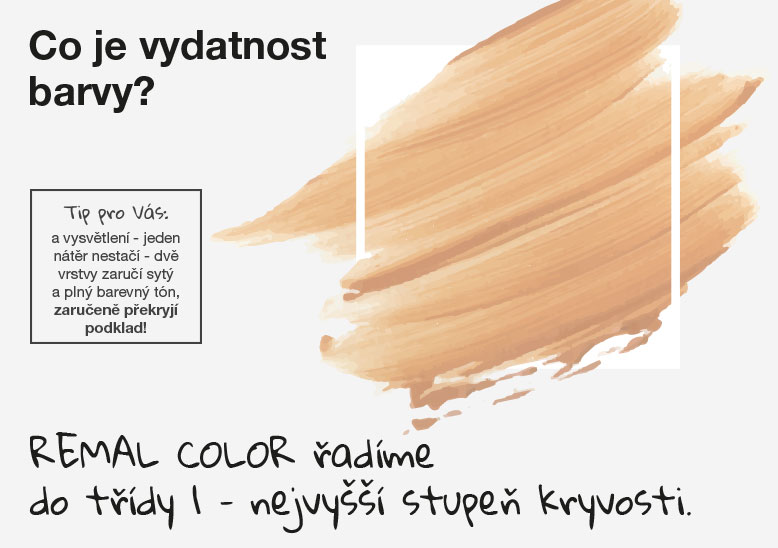 Co je&nbsp;vydatnost barvy?
