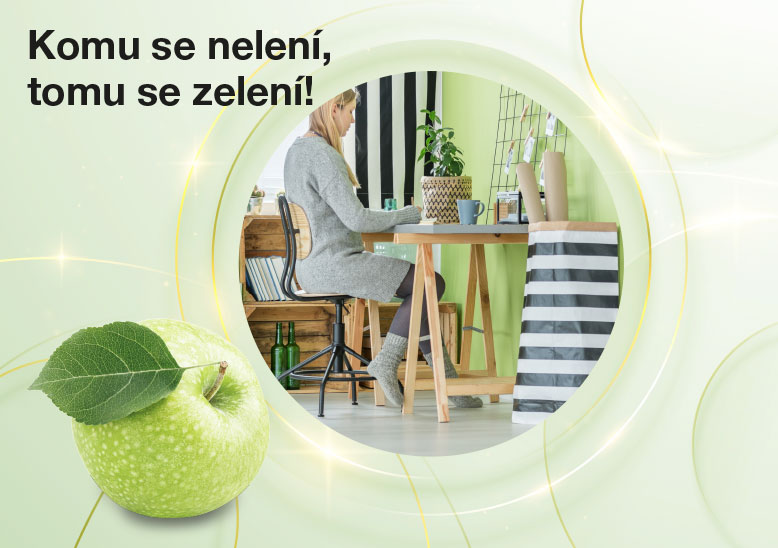 Komu se nelení, tomu se zelení!