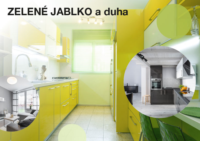 ZELENÉ JABLKO a duha