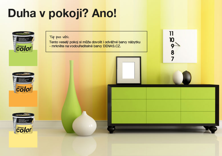 Duha v pokoji? Ano!