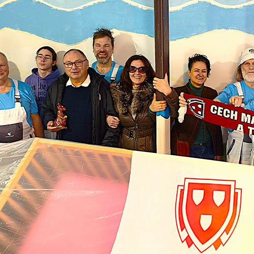 Fachmani s Cechem malířů v SKP HOPO vymalovali dětem REMALEM