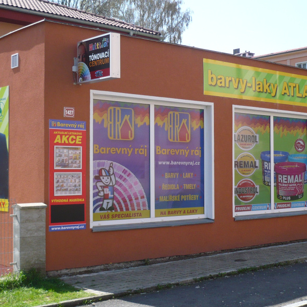 Rozšíření sítě prodejen BAREVNÝ RÁJ