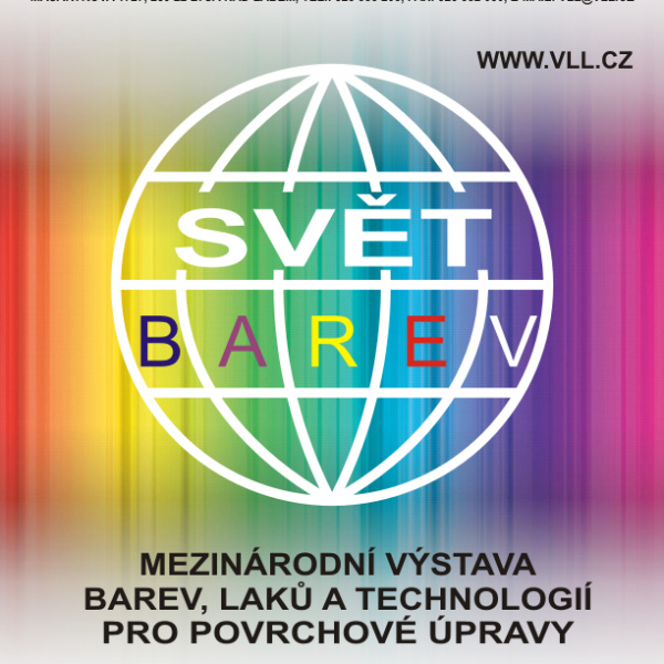 Pozvánka na 1. ročník mezinárodní výstavy Svět barev 2012