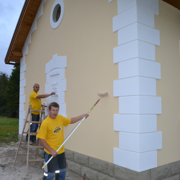Rekostrukce rodného domu herce Josefa Krónera