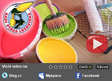 Tip ptáka Loskutáka: Barvy a nátěry