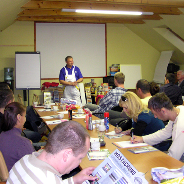 Školení sítě prodejen Barevný ráj