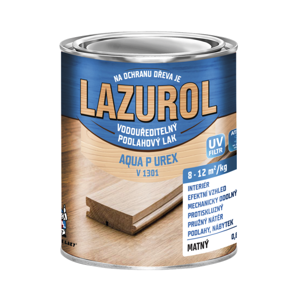 VODOUŘEDITELNÉ LAKY LAZUROL AQUA PROŠLY V ROCE 2017 INOVACÍ