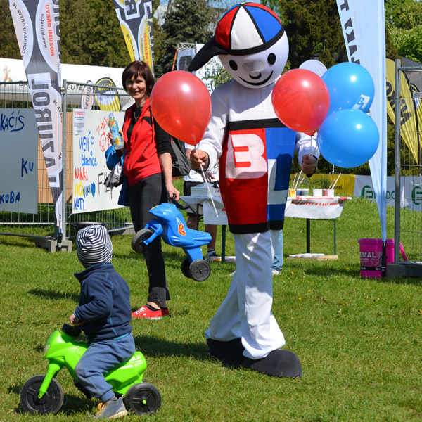 Zábavný běh "Barvám neutečeš" v Olomouci